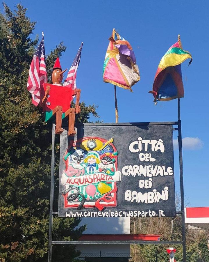 アックアスパルタ Casa Ernesto-Amica Dei Ciclistiヴィラ エクステリア 写真
